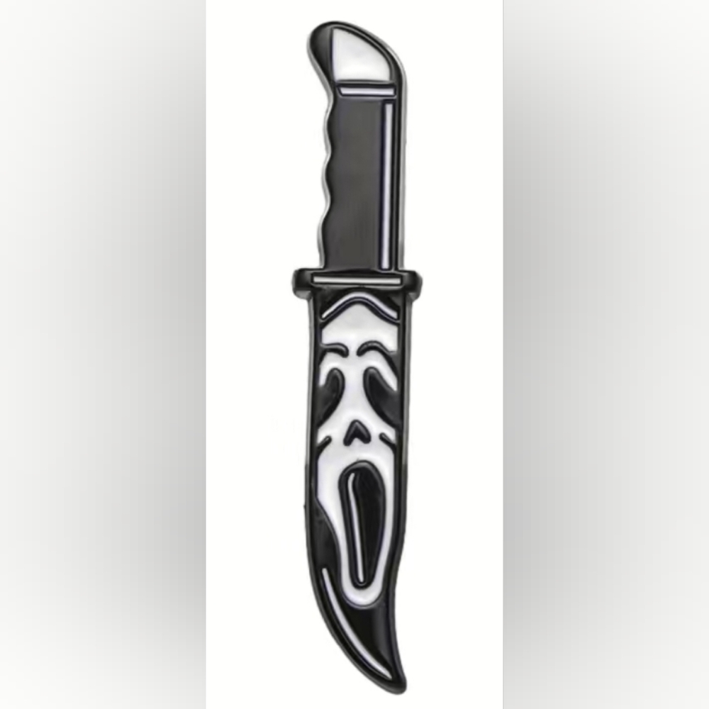 Ghostface Knife Pin